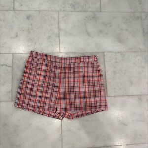 LOFT Red Plaid Women’s Shorts